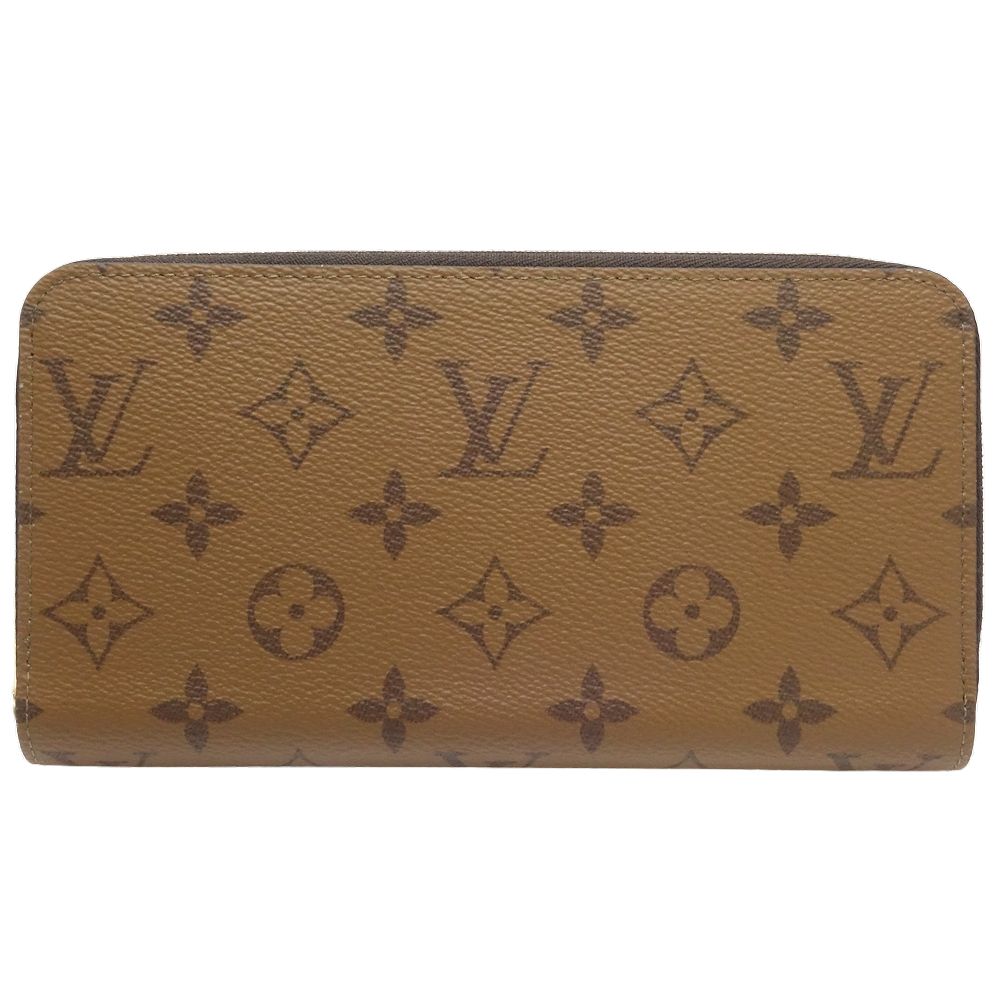 Louis Vuitton Zippy Wallet Monogram Reverse Brown