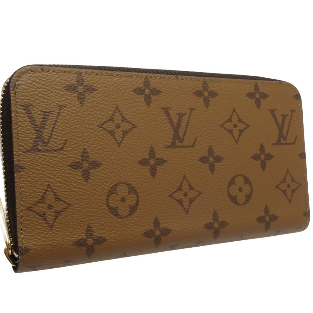 Louis Vuitton Zippy Wallet Monogram Reverse Brown