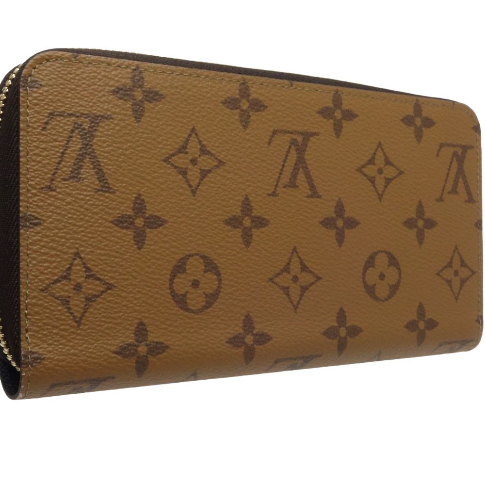 Louis Vuitton Zippy Wallet Monogram Reverse Brown