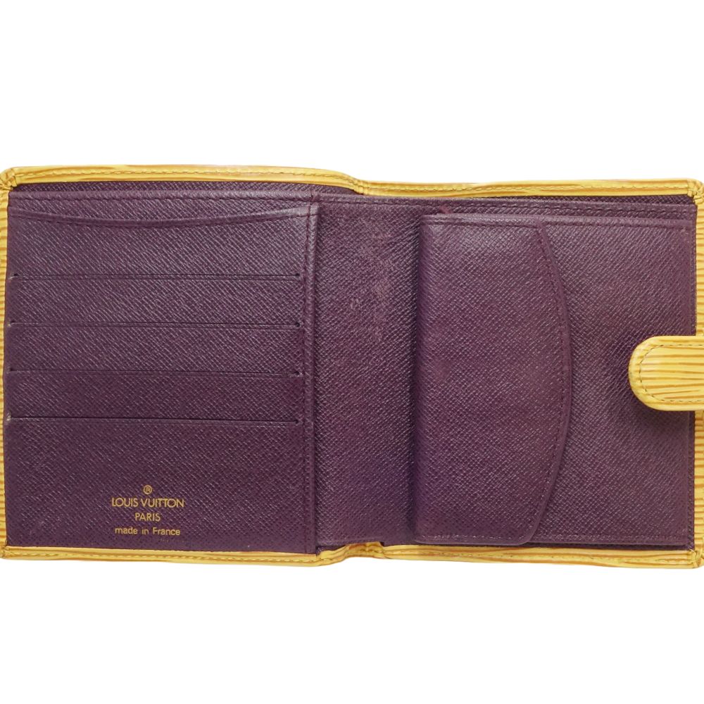 Louis Vuitton Epi Leather Compact Wallet M63559