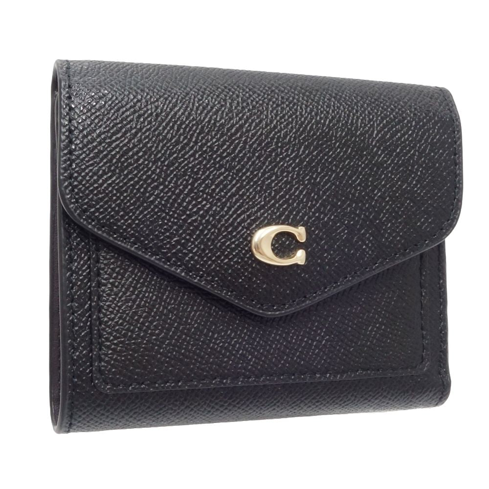 Coach Leather Tri-Fold Wallet C2328