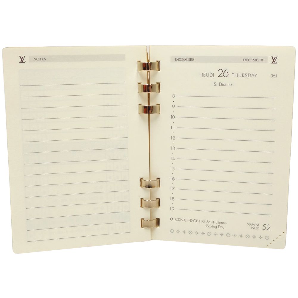 Louis Vuitton Monogram Agenda Mini Notebook Cover