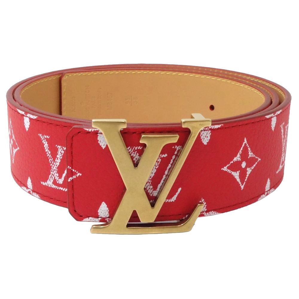 Louis Vuitton Reversible Belt LV Initials