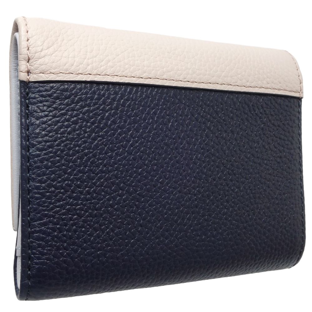 COLE HAAN Leather Compact Trifold Wallet U06420