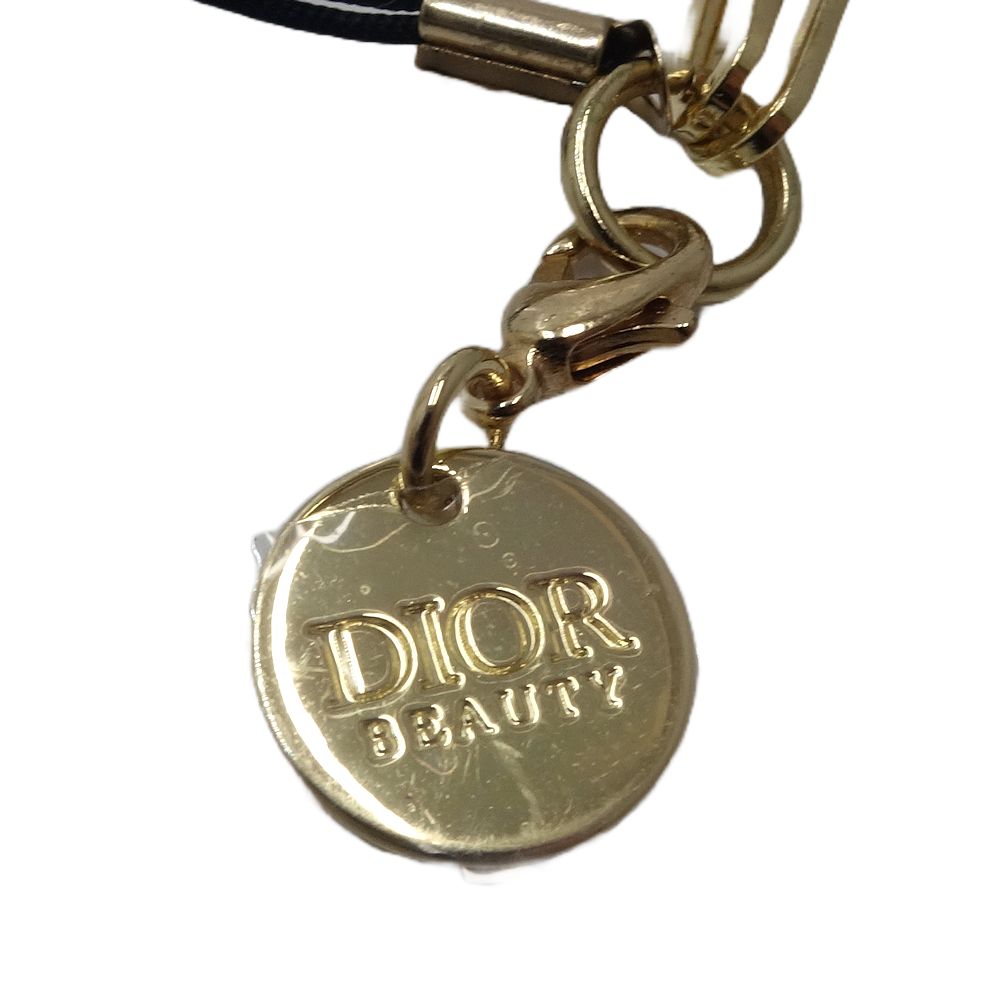 Dior Gold Metal Keychain Phone Strap