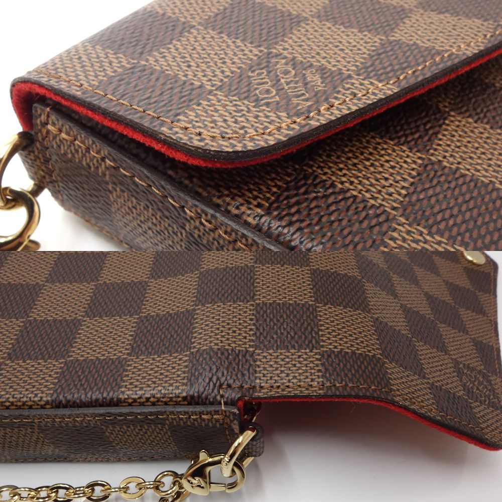 Louis Vuitton Damier Pochette Felicie Wallet