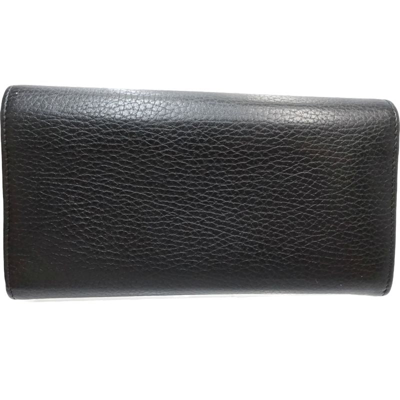 Gucci Leather Double G Continental Wallet