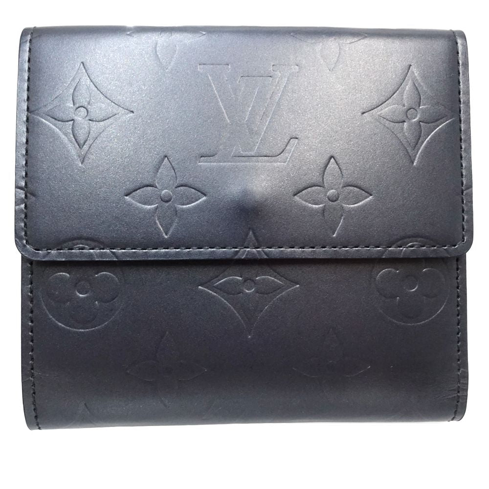 Louis Vuitton Leather Trifold Wallet M65115