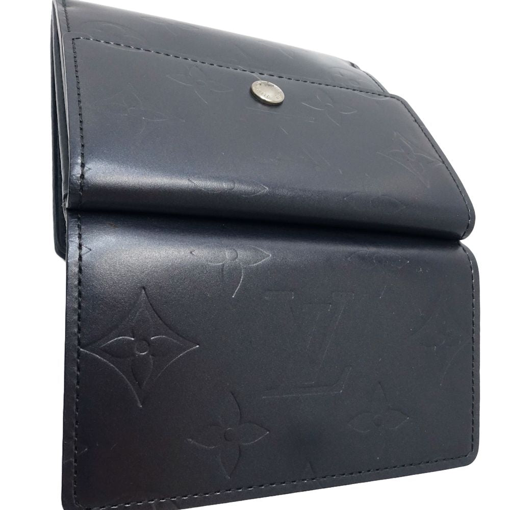 Louis Vuitton Leather Trifold Wallet M65115