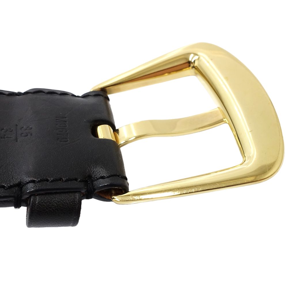 Louis Vuitton Leather Belt M9679