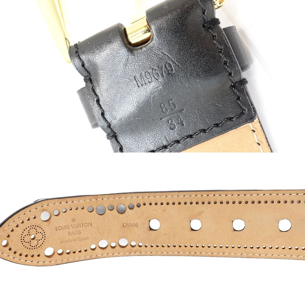 Louis Vuitton Leather Belt M9679