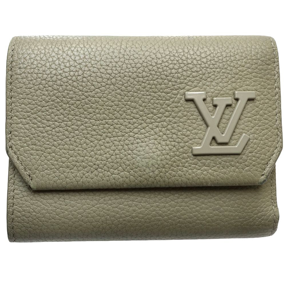 Louis Vuitton Leather Trifold Wallet M82410