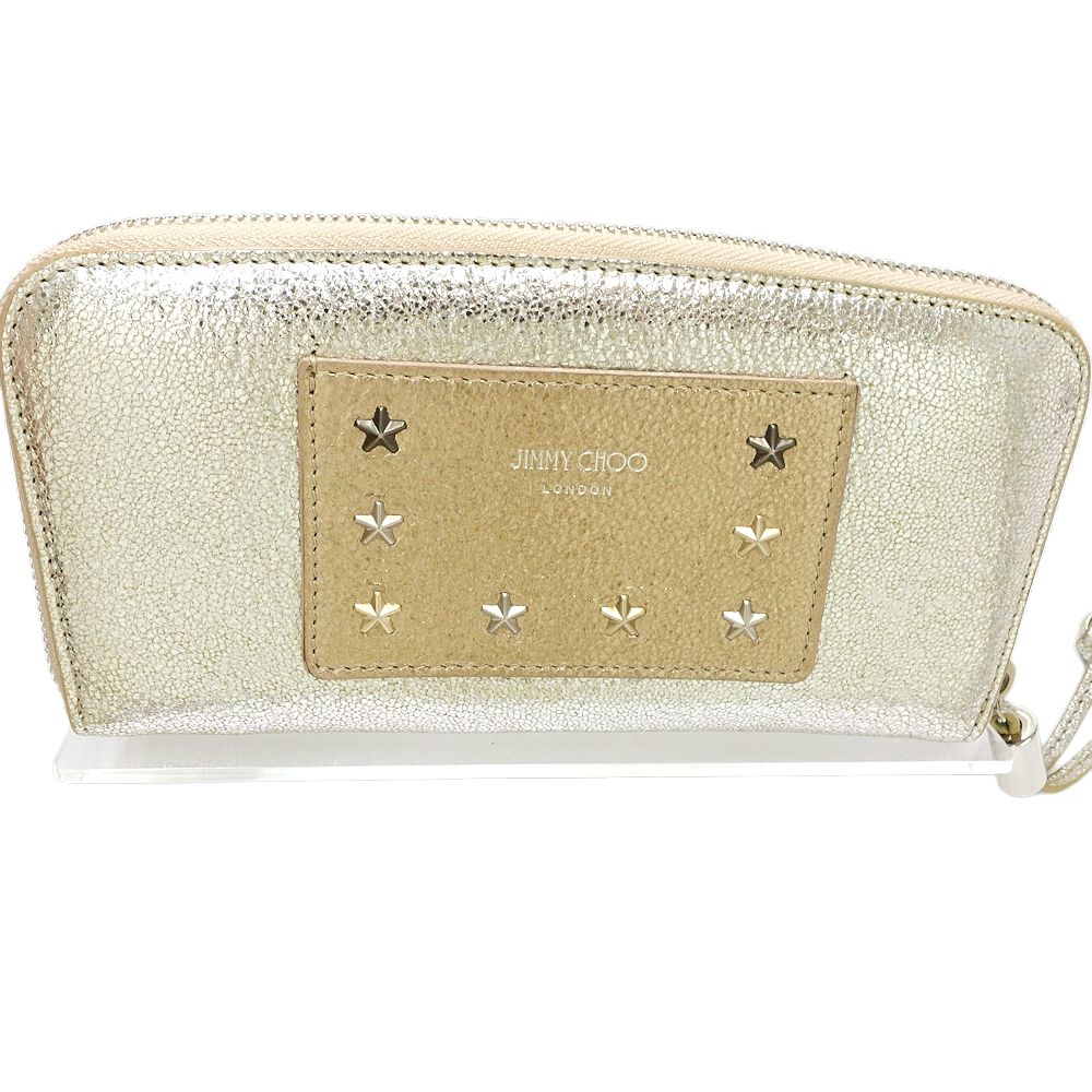 Jimmy Choo Philippa Leather Zip Wallet