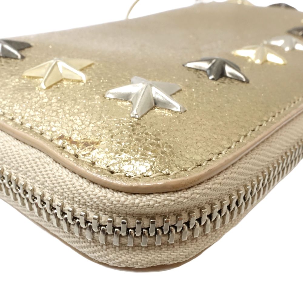 Jimmy Choo Philippa Leather Zip Wallet