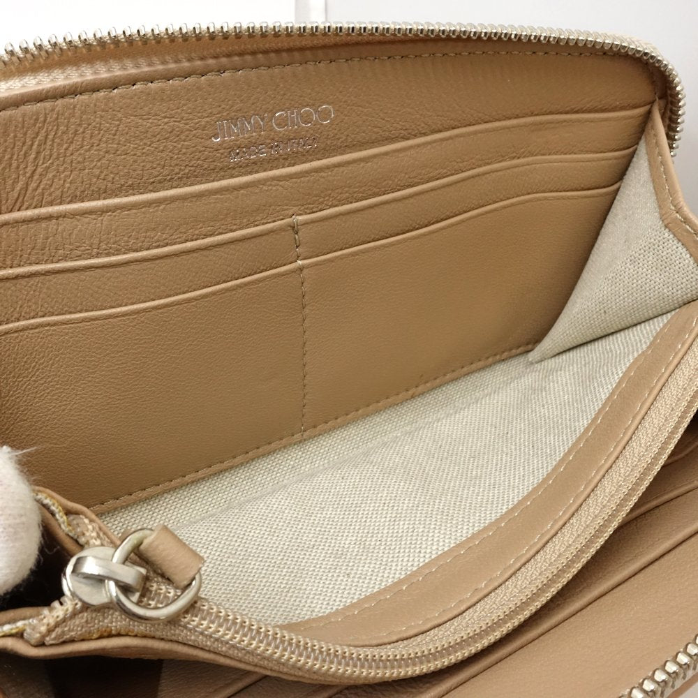 Jimmy Choo Philippa Leather Zip Wallet