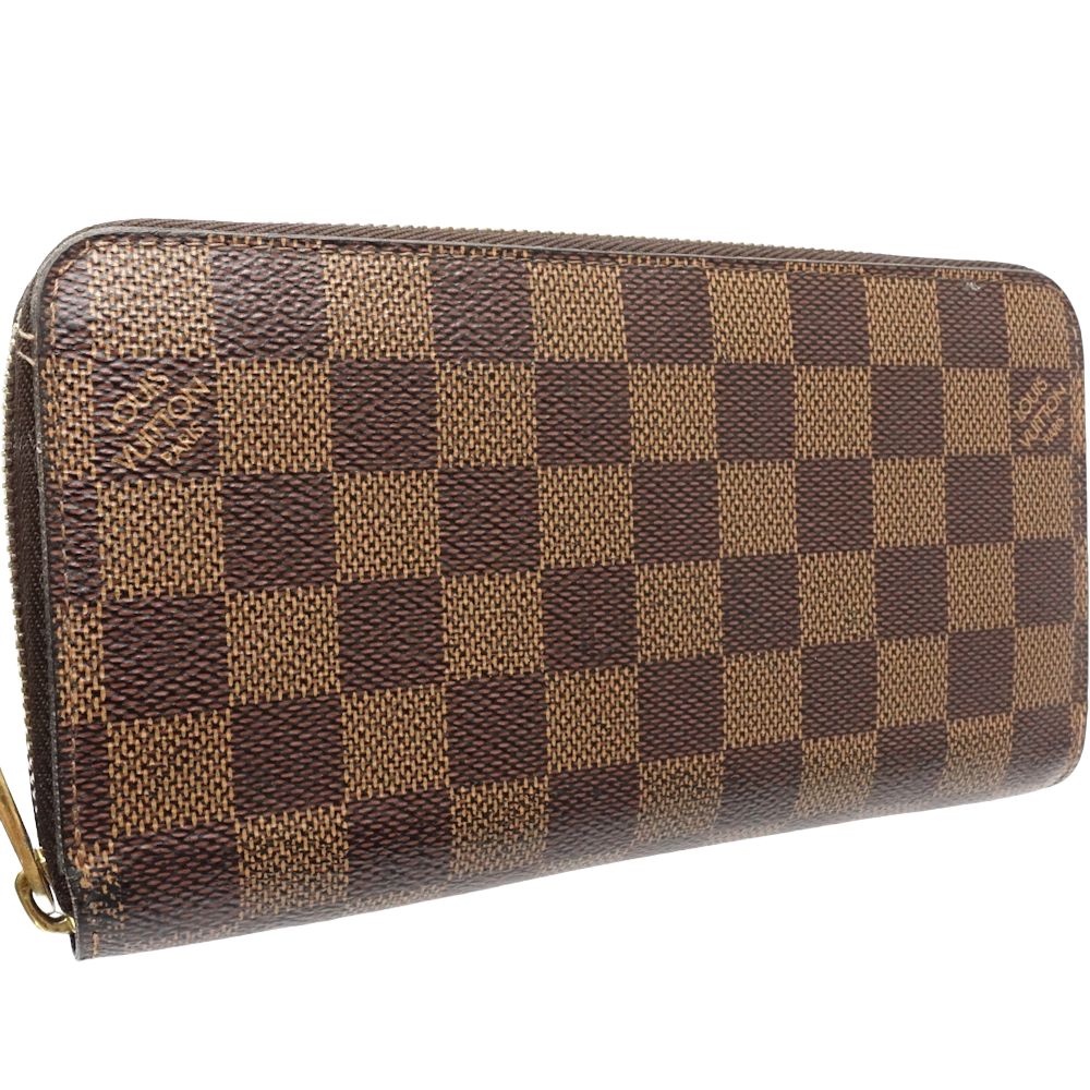 Louis Vuitton Damier Canvas Zippy Wallet N41661