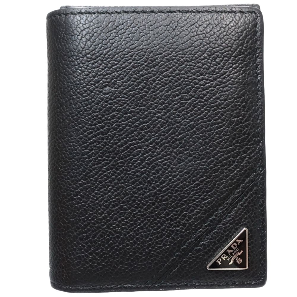 Prada Saffiano Leather Compact Wallet 2MO006