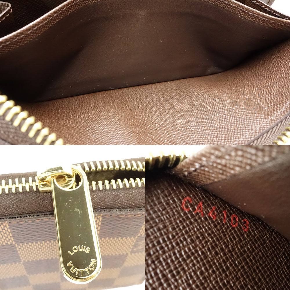 Louis Vuitton Damier Canvas Zippy Wallet N60015