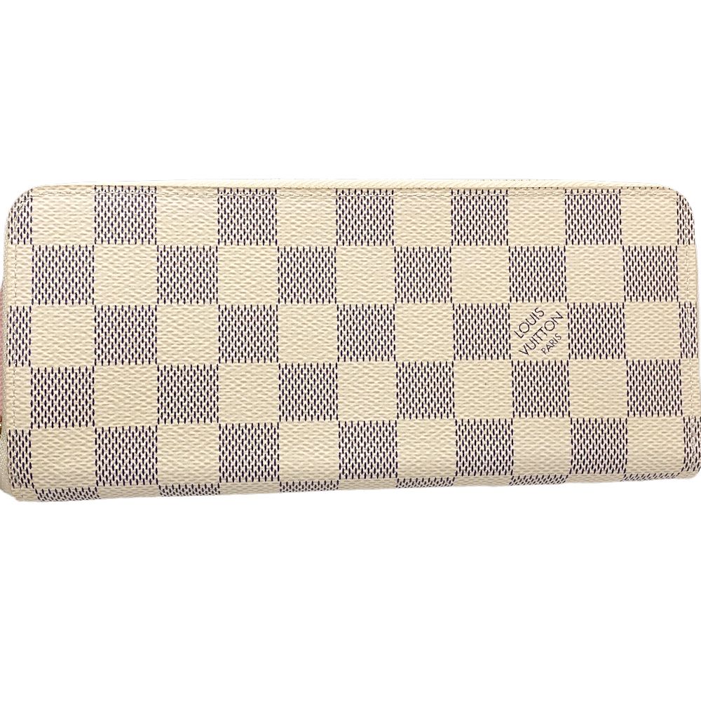 Louis Vuitton Damier Azur Clemence Wallet N61264