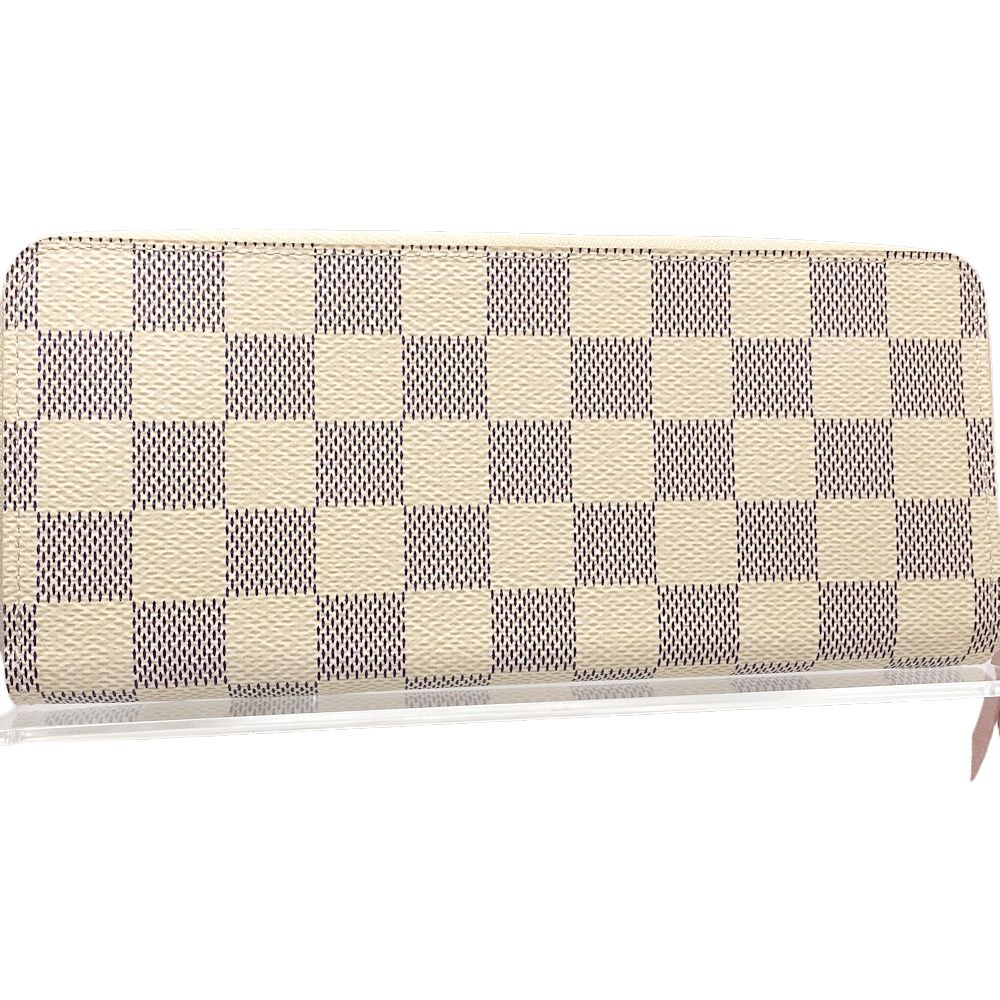 Louis Vuitton Damier Azur Clemence Wallet N61264