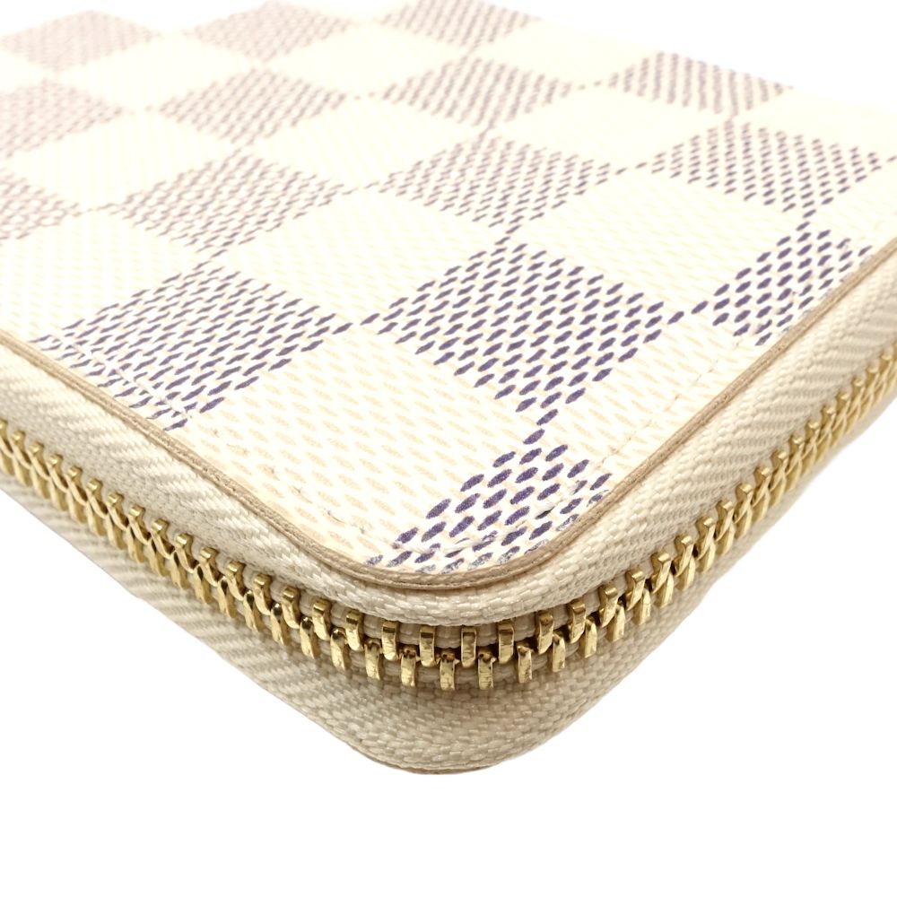 Louis Vuitton Damier Azur Clemence Wallet N61264