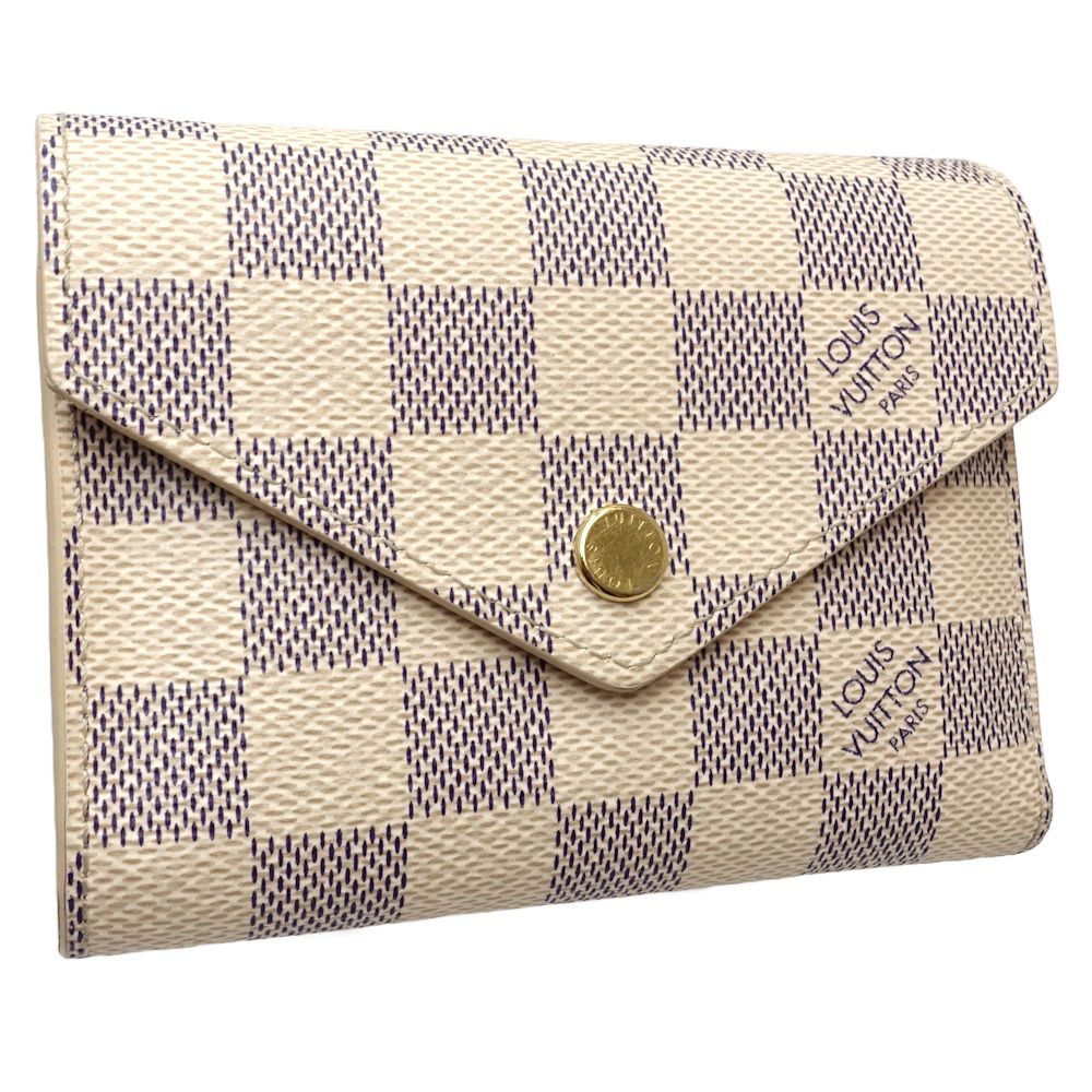 Louis Vuitton Damier Azur Trifold Wallet N64022