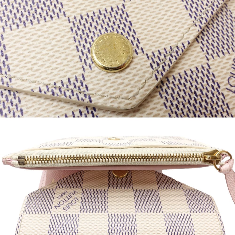 Louis Vuitton Damier Azur Trifold Wallet N64022