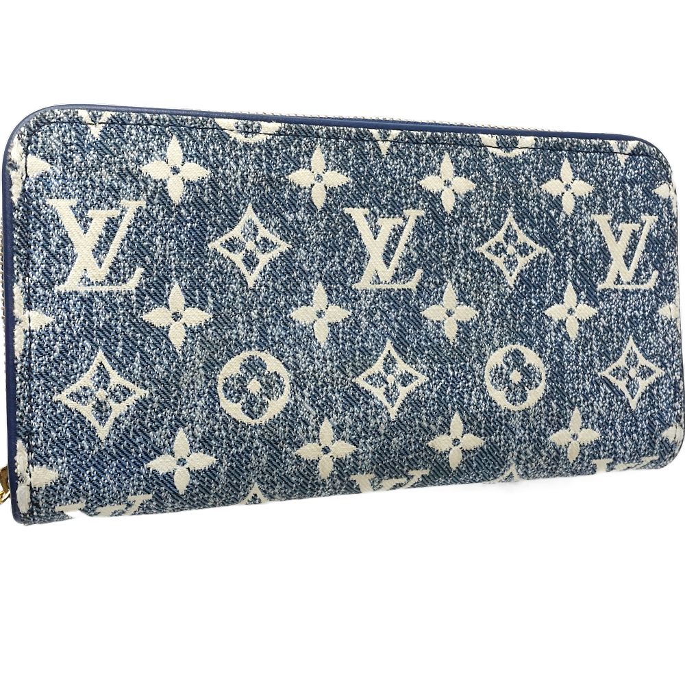 Louis Vuitton Zippy Wallet Monogram Blue