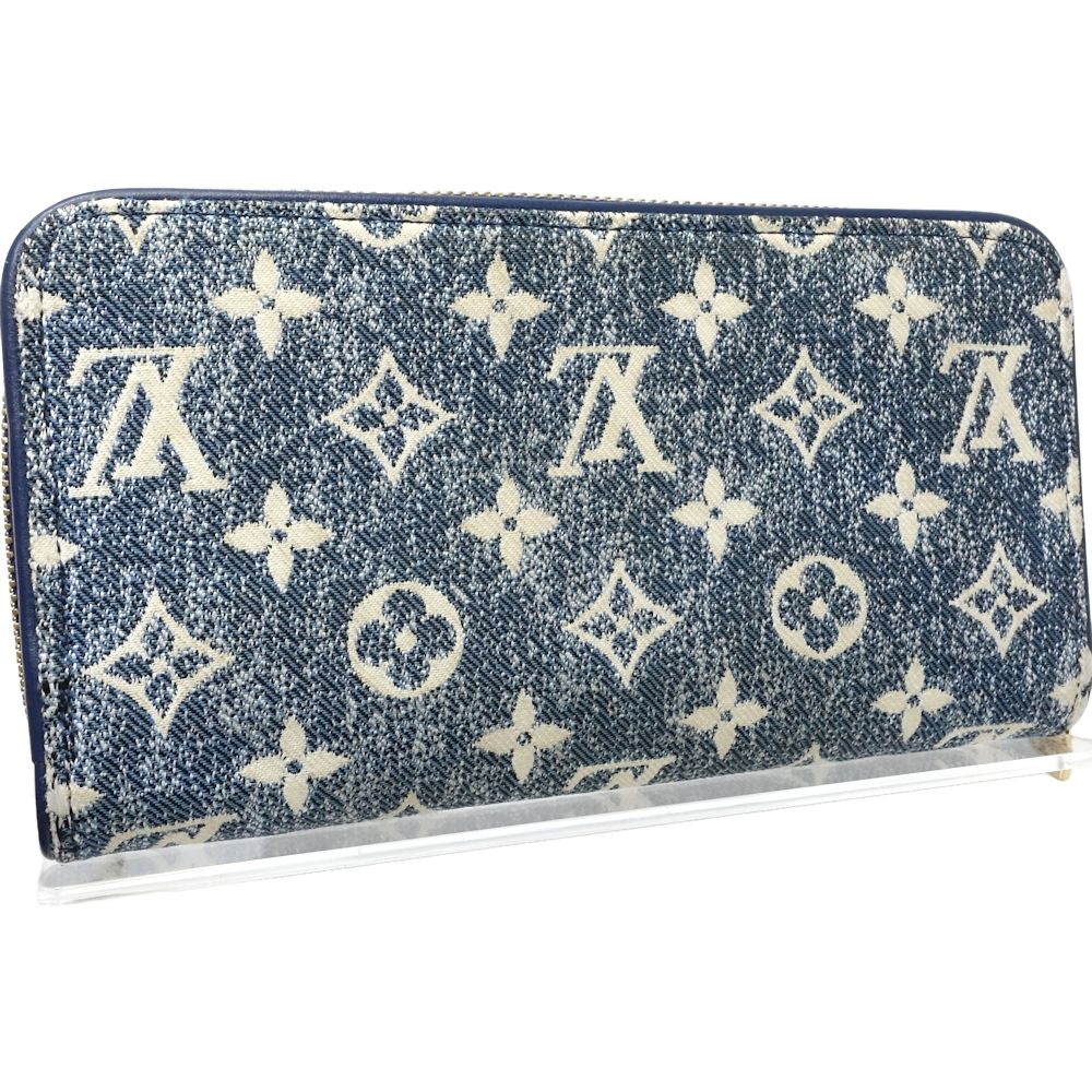 Louis Vuitton Zippy Wallet Monogram Blue