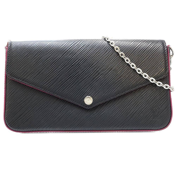 Louis Vuitton Pochette Felicie Epi wallet chain