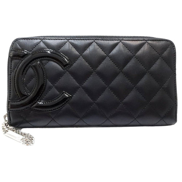 Chanel Classic Lambskin Long Zip Wallet