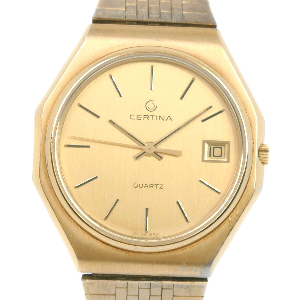 Gold Plated Quartz Watch for Men