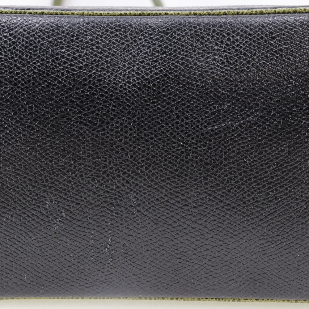 Morabito Leather Shoulder Bag Black