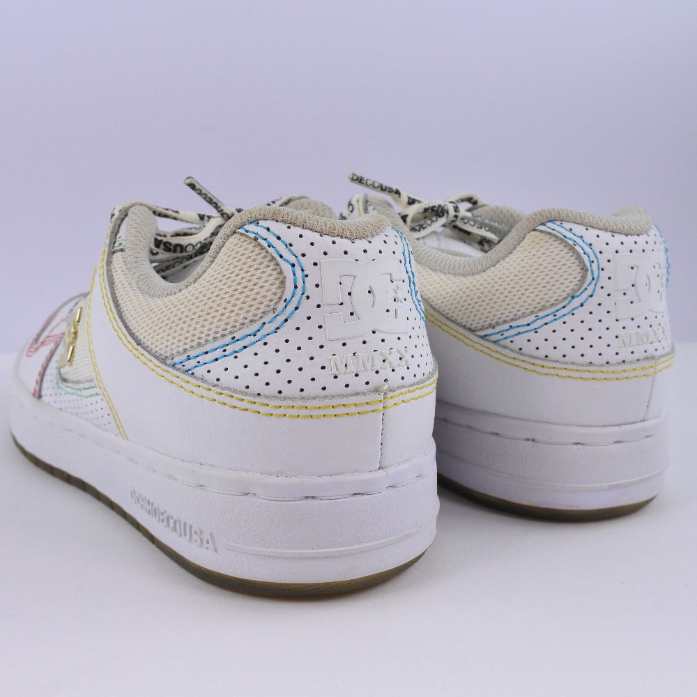 DC MANTECA SE Leather Sneakers White Women