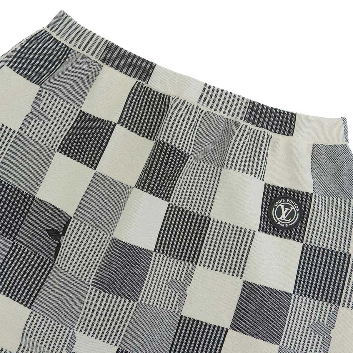 Louis Vuitton Monogram Damier Knit Skirt