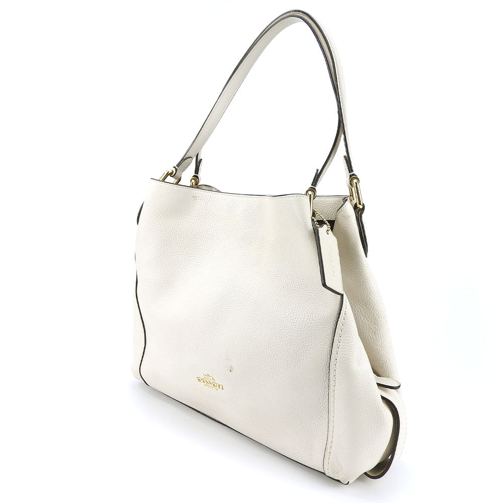 USED COACH Leather Shoulder Bag 57125