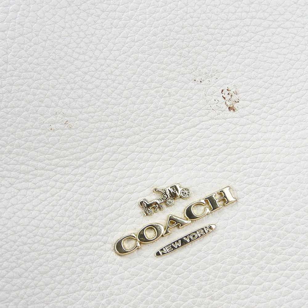 USED COACH Leather Shoulder Bag 57125