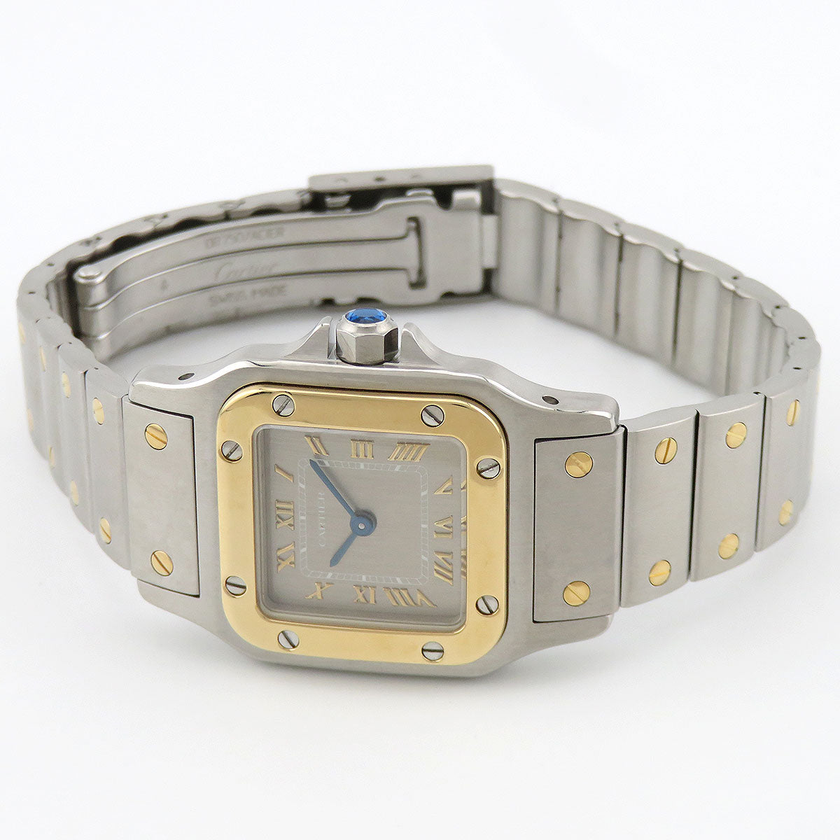 Quartz Santos de Cartier Galbée Wrist Watch W20031C4