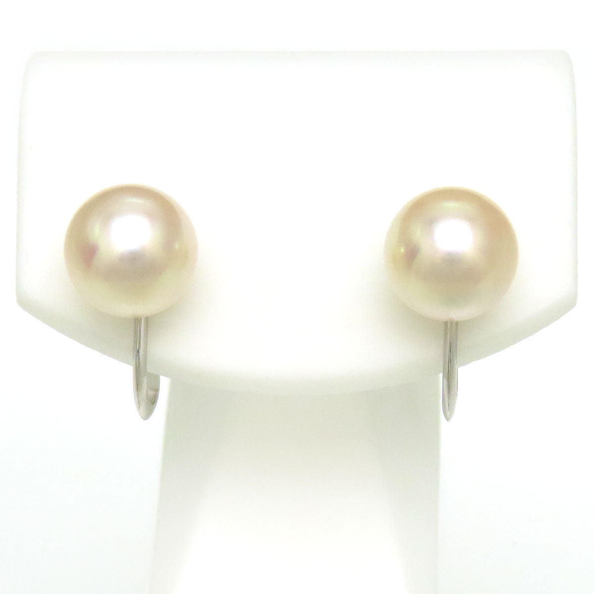 14k Gold Pearl Earrings -