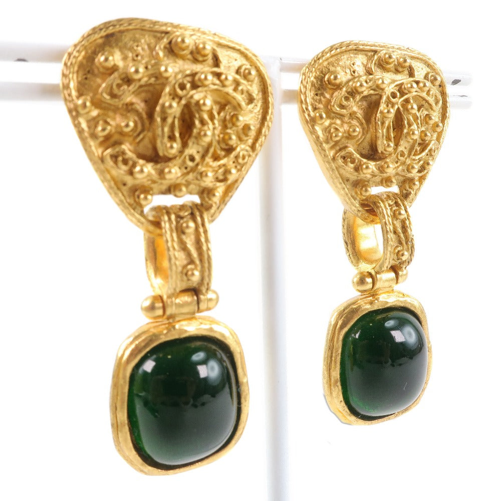 Chanel Gold Plated Vintage Earrings