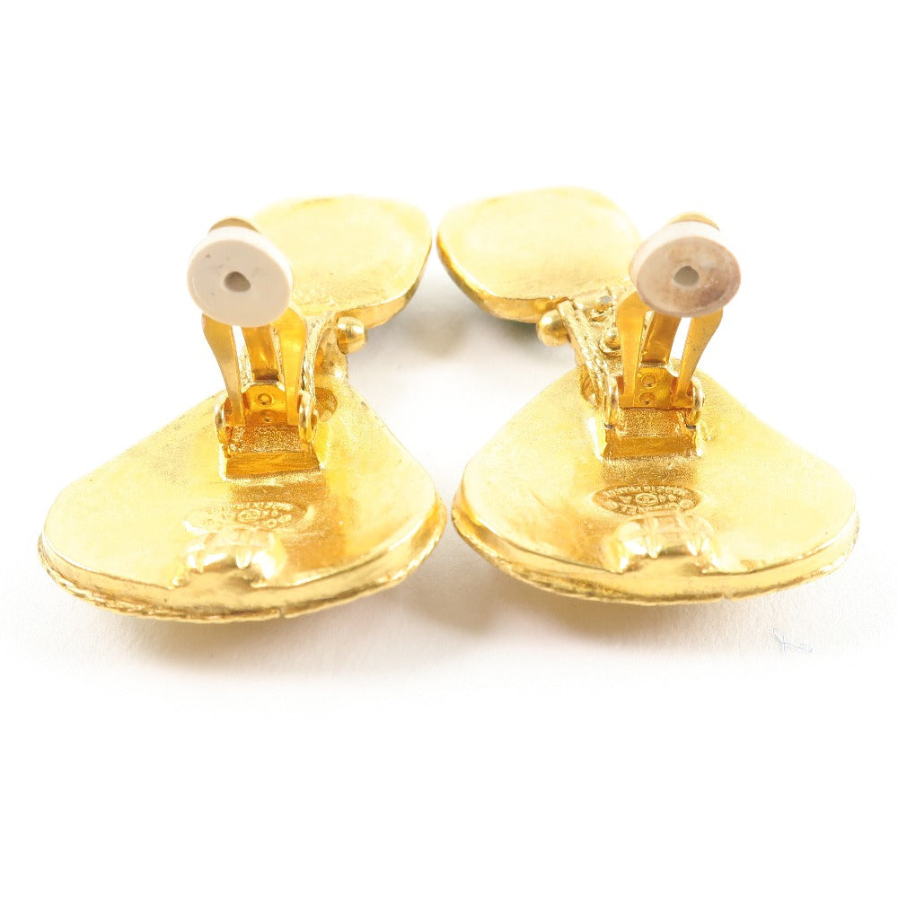 Chanel Gold Plated Vintage Earrings