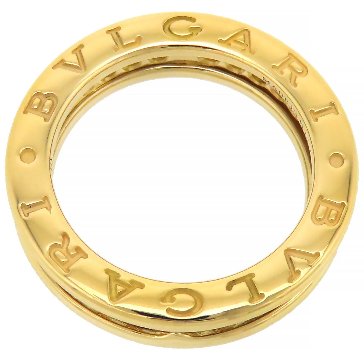 18k Gold Diamond B.Zero1 Ring