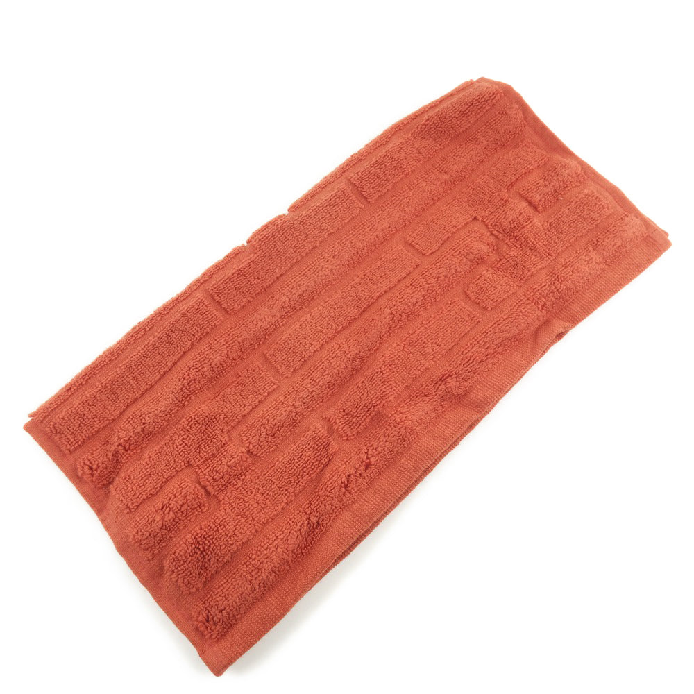 Hermes Cotton Towel Unisex Orange