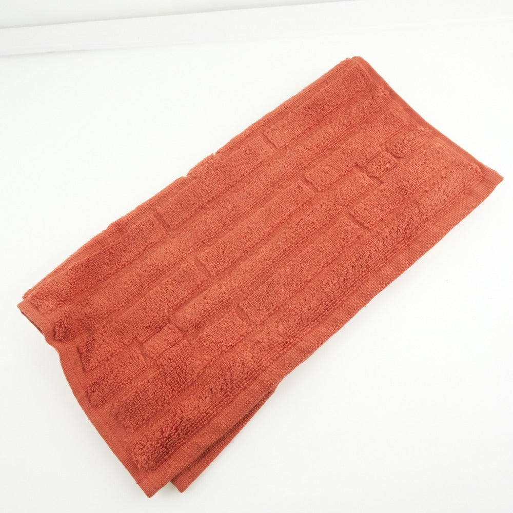 Hermes Cotton Towel Unisex Orange