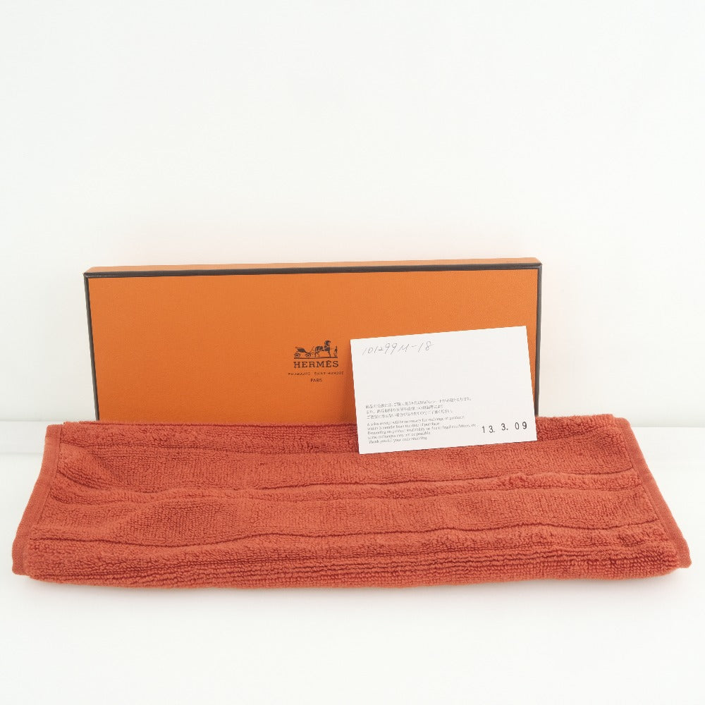 Hermes Cotton Towel Unisex Orange