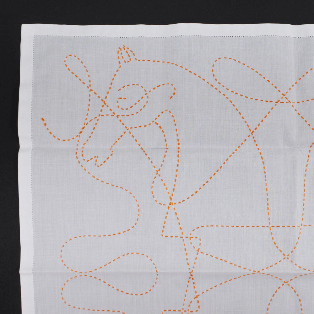 Hermes Cotton Handkerchief Scarf