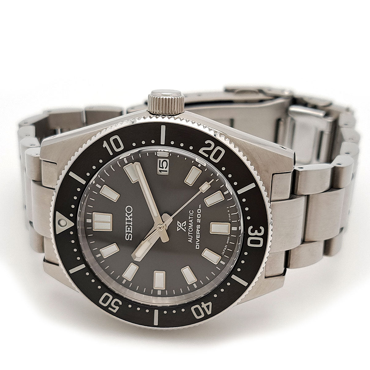 Seiko "Prospex SBDC101" Men's Automatic Wristwatch in Stainless Steel SBDC101