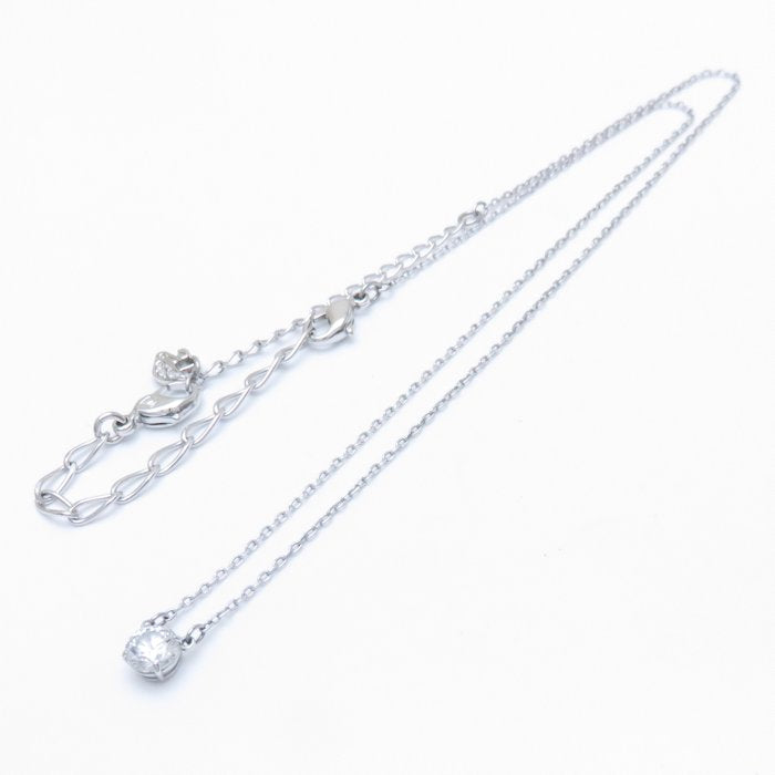 Swarovski Crystal Silver Plated Necklace