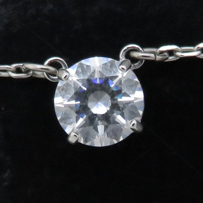 Swarovski Crystal Silver Plated Necklace