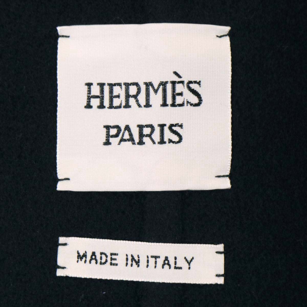 Hermes Cashmere Double Face Coat